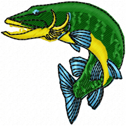 Fishes Embroidery Design 6 Fishes Embroidery Design 6